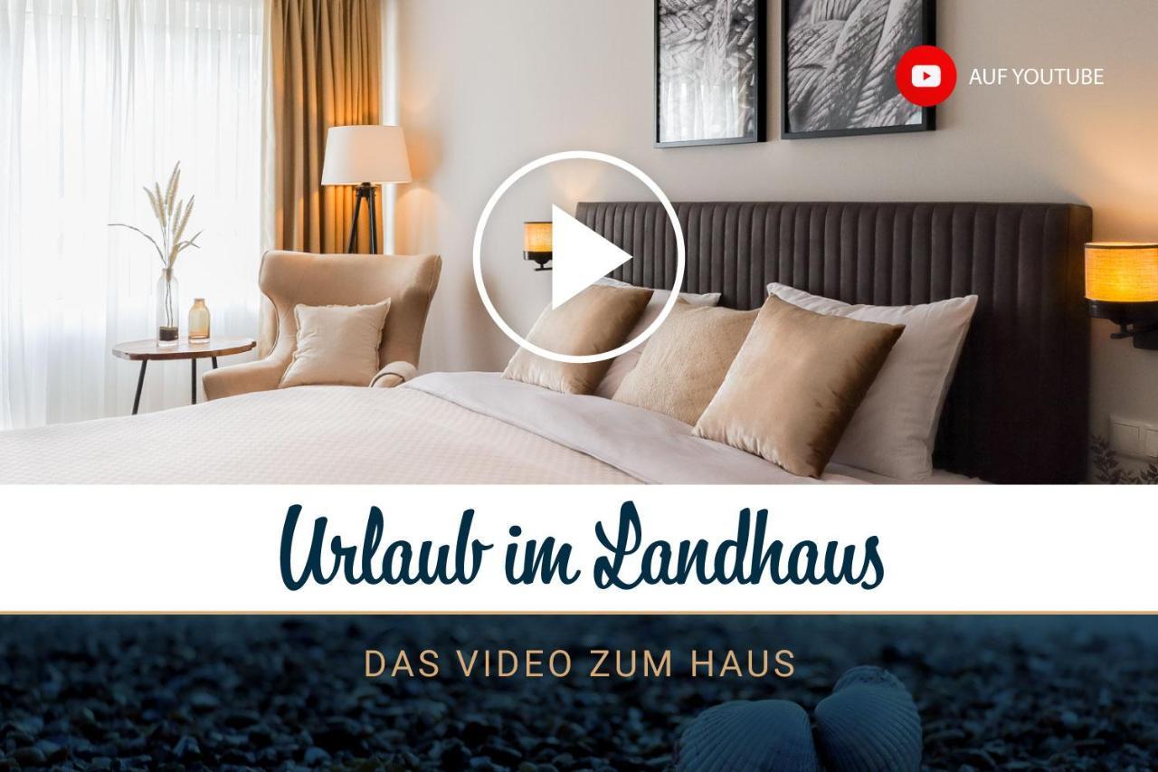Strandnahe & Hochwertige Ferienunterkunft, Mit Gartenzugang, Parkplatz Und Fahrradunterstellplatz 샬베우츠 외부 사진